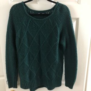 AE evergreen diamond sweater